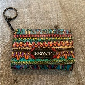 Sakroots keychain wallet